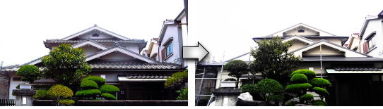 兵庫県尼崎市の瓦からガルバリウムへの屋根葺き替え