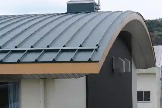 瓦棒屋根から改修したキャップエース施工例