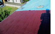 カラーベスト屋根(コロニアル)塗装による雨漏り