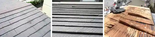 屋根カバー工法をしてはダメな野地板の腐り