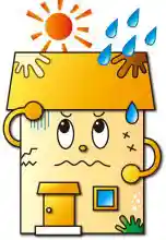 地震・台風で屋根が飛んだ、雨漏りした