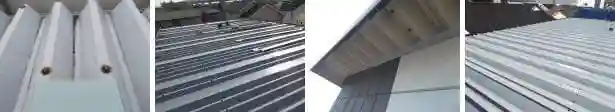 工場折板屋根雨漏り修理