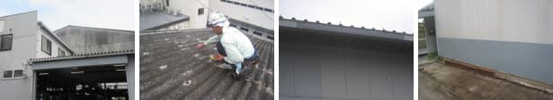 厚木市の工場屋根・外壁修理