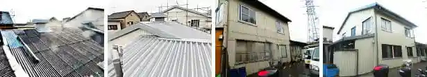 工場スレートの屋根・外壁張り替え工事