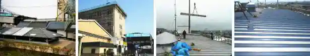 工場トタン屋根カバー工法