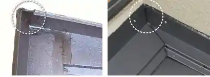 雨押えの施工不良