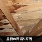屋根の雨漏り原因