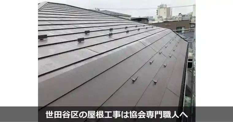 世田谷区の屋根修理・屋根リフォームの施工事例