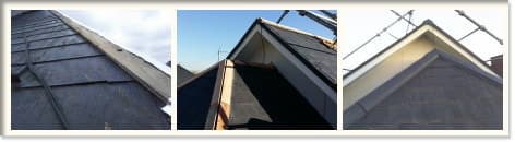 茨城県日立市でのカラーベスト・コロニアル屋根修理