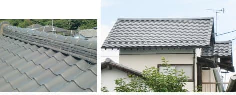 茨城県水戸市での屋根葺き替え工事