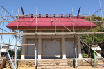 神社の屋根張り替え工事