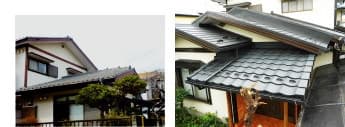 神奈川県相模原市でのセメント瓦からガルバリウム鋼板への葺き替え工事
