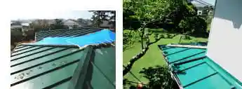 藤沢市のトタン屋根葺き替え