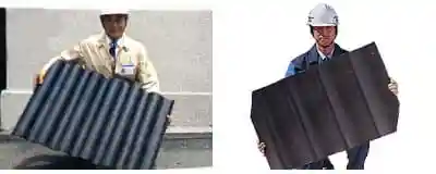 セキスイかわらCITY、かわらUの見た目の違い