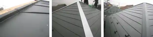 屋根材メーカー施工規準を超える横浜市屋根専門職人の工事