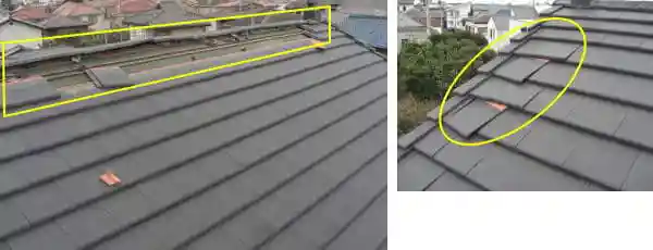 手抜き工事で台風被害を受けた瓦屋根