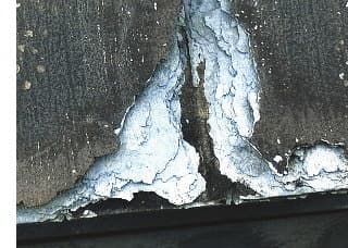 パミール屋根の層状剥離