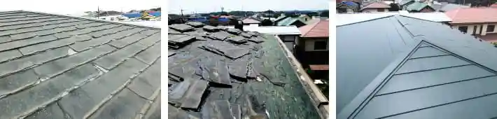 パミール屋根の葺き替え事例