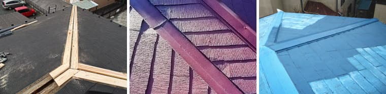 屋根リフォーム方法、屋根塗装と屋根修理