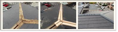 川口市でのスレート屋根修理写真