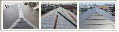国分寺市でのスレート屋根カバー工法