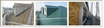 東京都練馬区、横暖ルーフでの屋根重ね葺きと外壁塗装