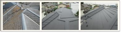 中野区での屋根カバー工法