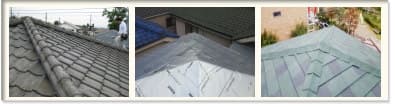 立川市の屋根地震対策、天然石ガルバリウムへの瓦屋根葺き替え