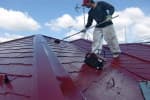 コロニアル屋根と外壁の塗装工事