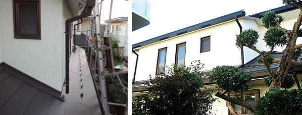 積水ハウスの屋根工事と外壁塗装完成写真