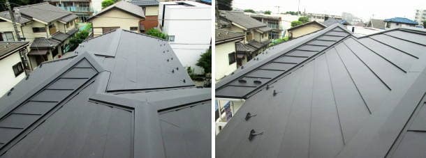 エフルーフの屋根カバー工法完成写真