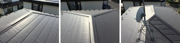 横暖ルーフ、地震対策としてのガルバリウム鋼板屋根葺き替え