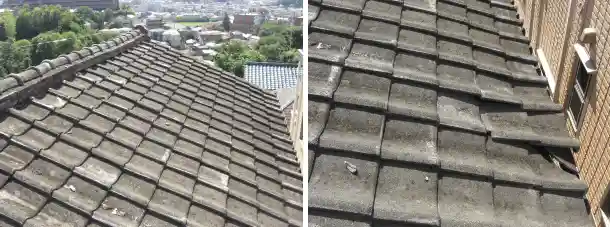 横浜市港南区の瓦屋根葺き替え工事