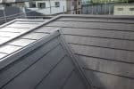 コロニアル多面体屋根のカバー工法