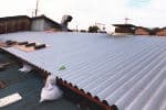 川越市の工場屋根のカバー工法工法