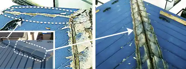 屋根工事後に分かった雨漏りトラブルの原因