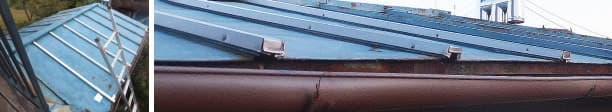 トタン屋根のいい加減な雨漏り修理例