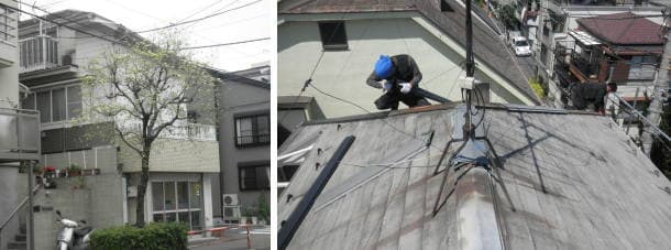 東京都世田谷区での屋根修理