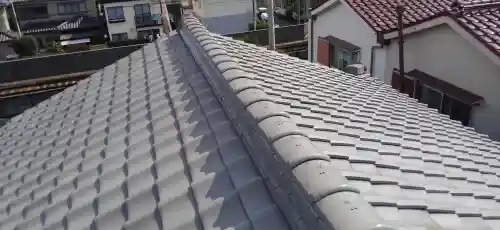 入母屋瓦屋根の葺き替え依頼