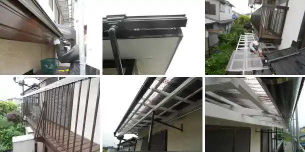 ニッセキハウスの屋根付帯工事