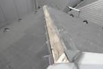 コロニアル屋根の棟包み修理