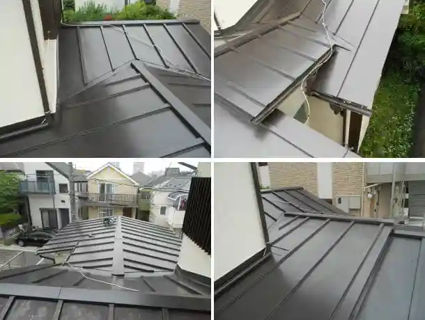雨漏りしない屋根に変更