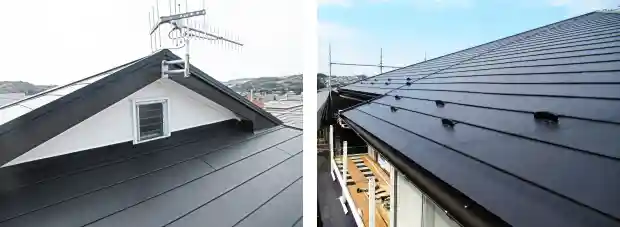 塩害に強い屋根に葺き替え完了