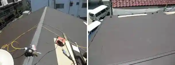 ガルバリウム鋼板の軽い屋根なら地震が来ても安心です