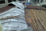 雨漏りするトタン屋根をガルバリウム鋼板に張り替え工事
