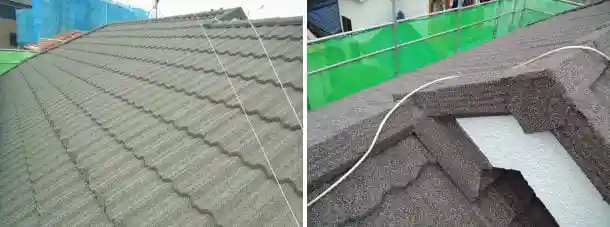 T・ルーフクラシックでの屋根カバー工法完成写真