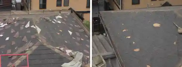 古いカラーベスト・コロニアルを撤去