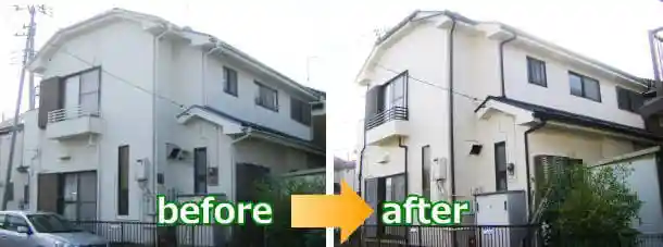 ガルバリウム鋼鈑屋根カバー工法と外壁塗装