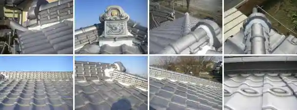 瓦屋根修理完了写真